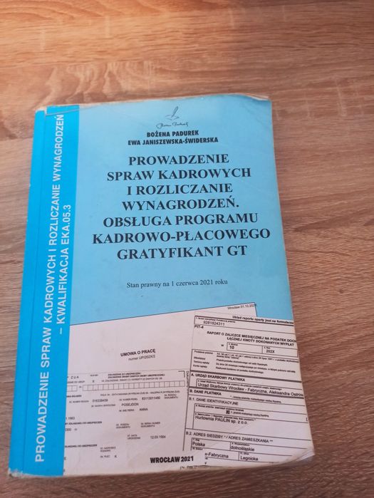 Prowadzenie spraw kadrowych Bożena Pazurek 2021