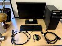 Komputer stacjonarny Lenovo ThinkCentre Edge + Monitor Dell 19"