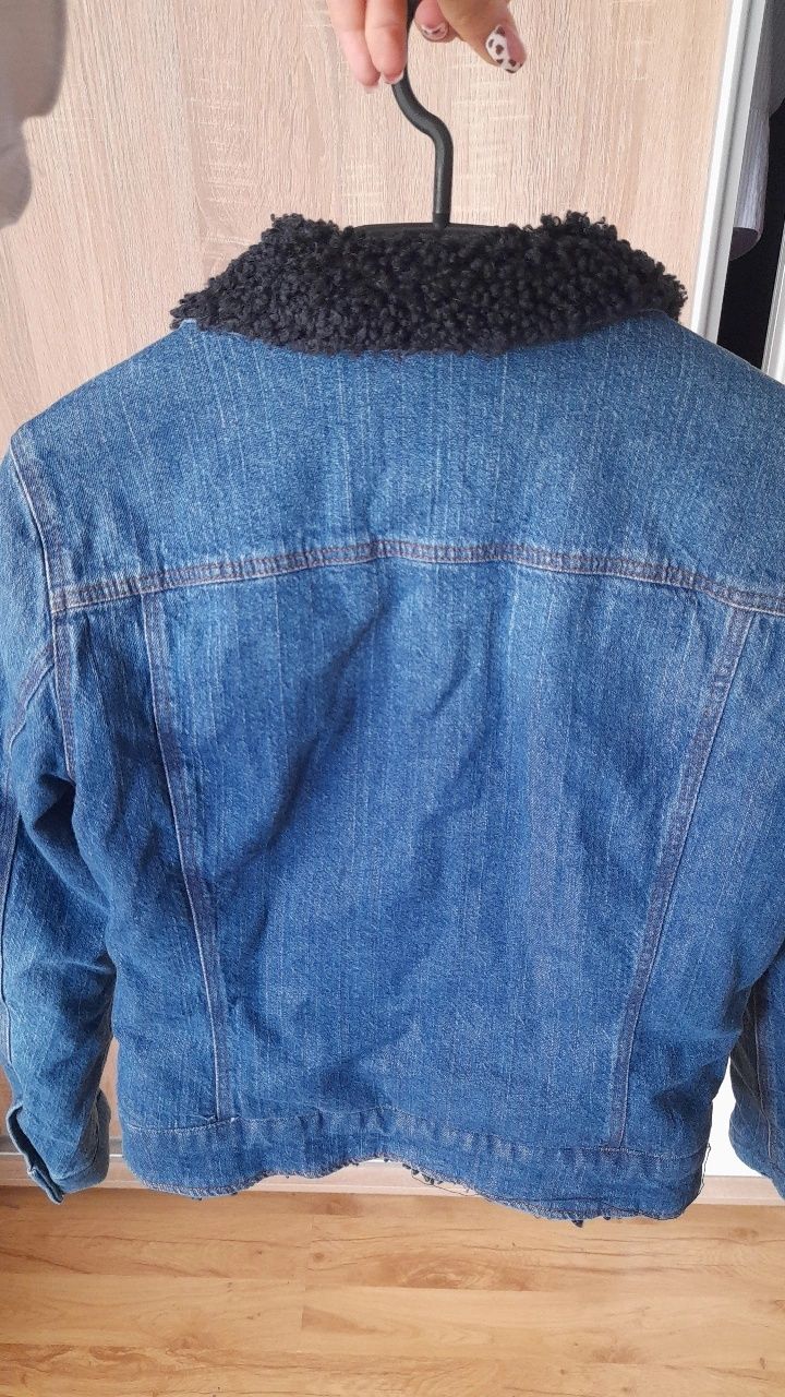 kurtka jeansowa ocieplana G-Star Raw