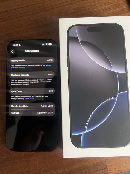 iPhone 16 Pro 128GB Preto