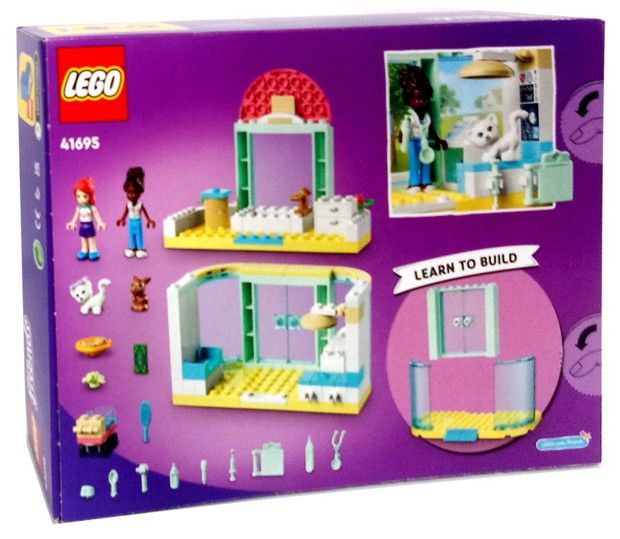 Klocki LEGO Friends Klinika dla zwierzątek 41695