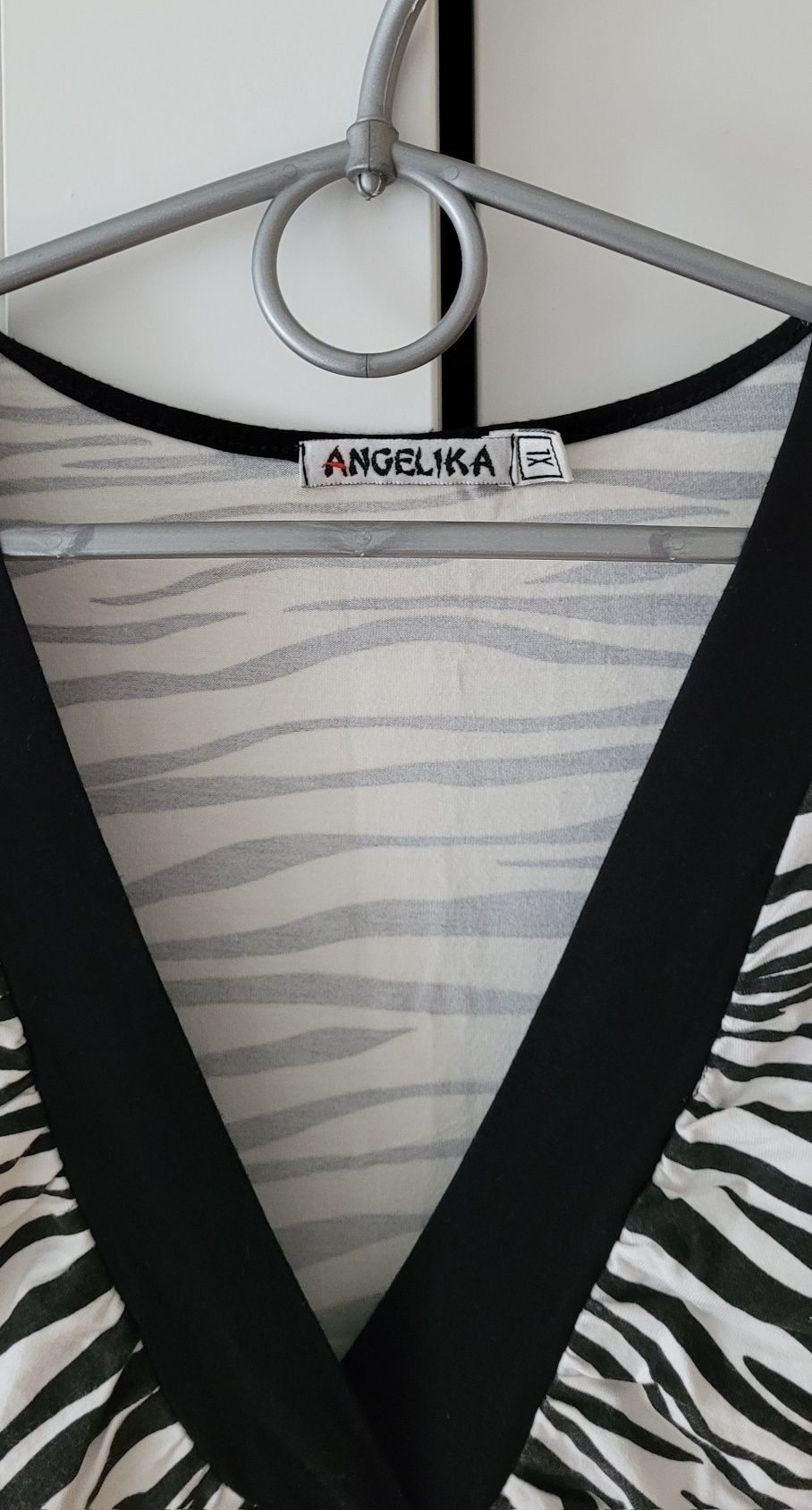 Tunika Zebra  damska firmy  Angelika wymiary w opisie