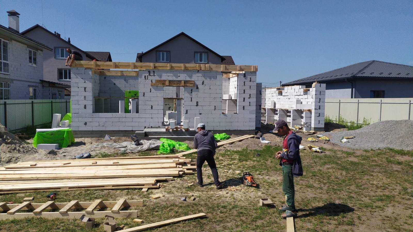 Будівельники. Будуємо будинки, підвали, тераси.