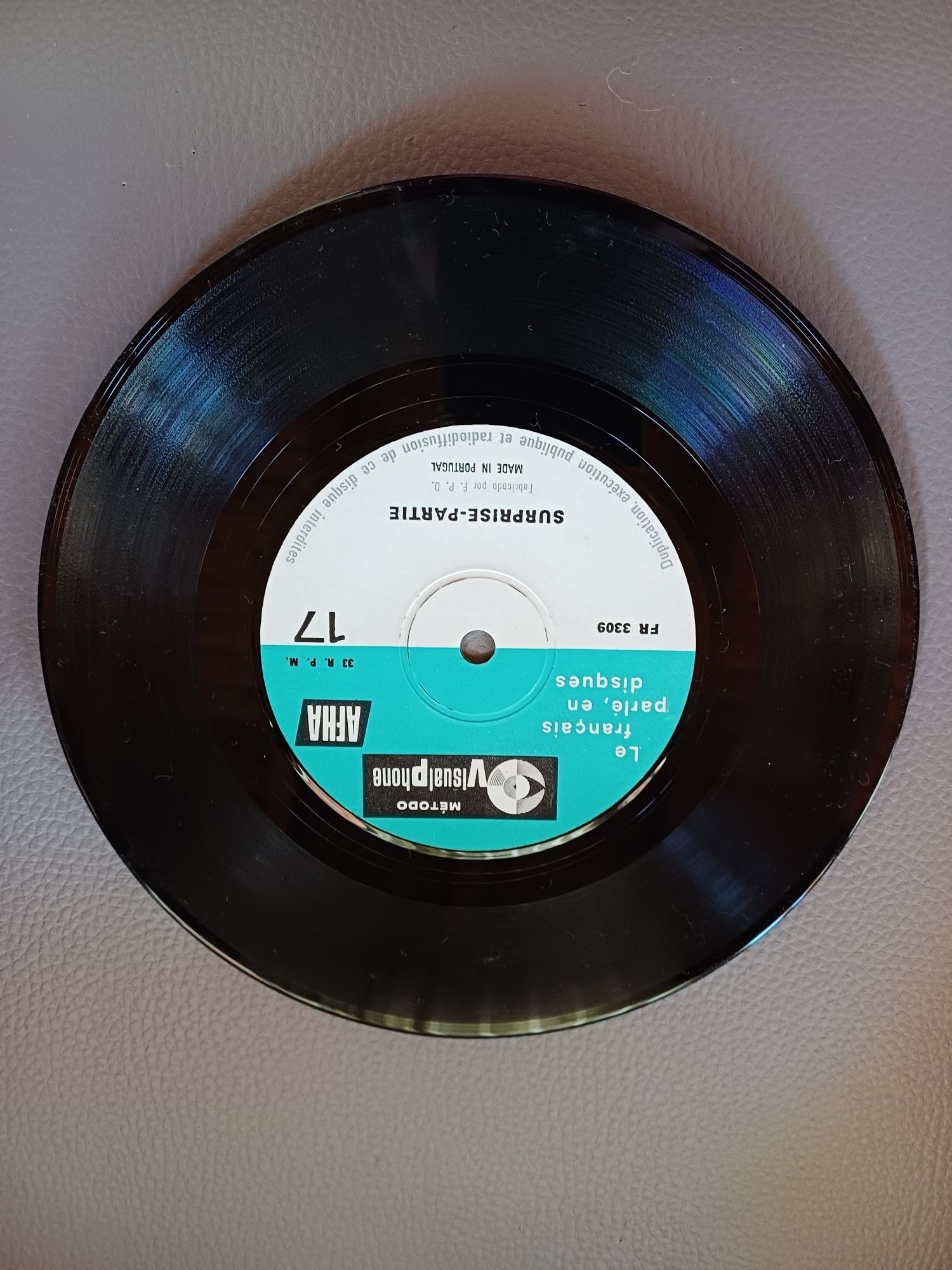 Discos em vinil, música francesa