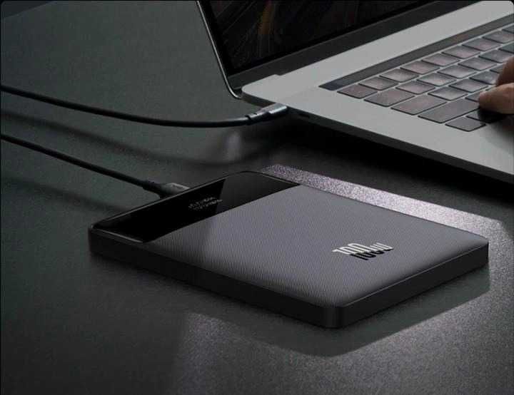 Powerbank BASEUS Blade Digital Display 20000 mAh 100W - Apple MacBook