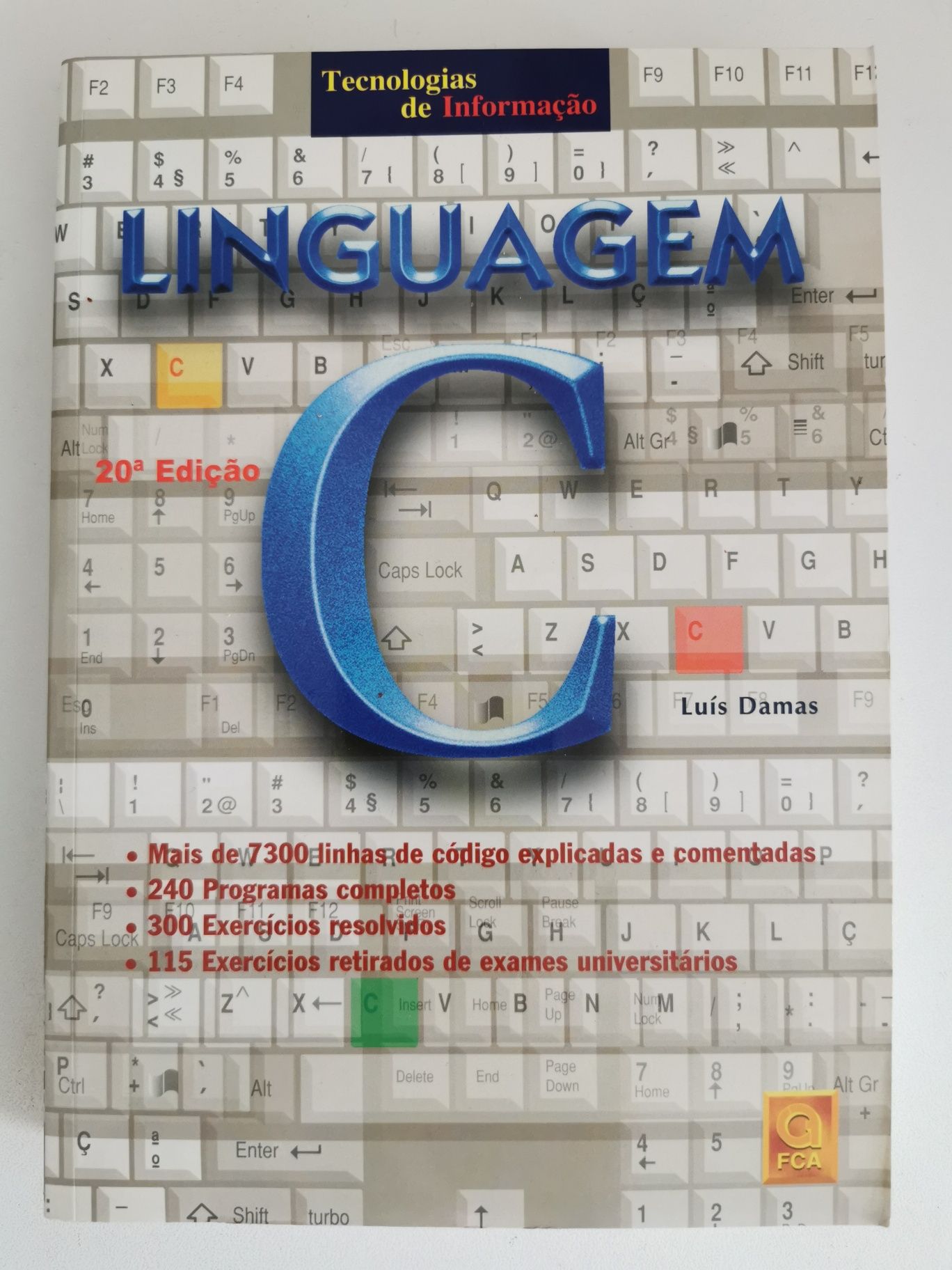 Livro programação - Linguagem C - ISBN 9789727221561