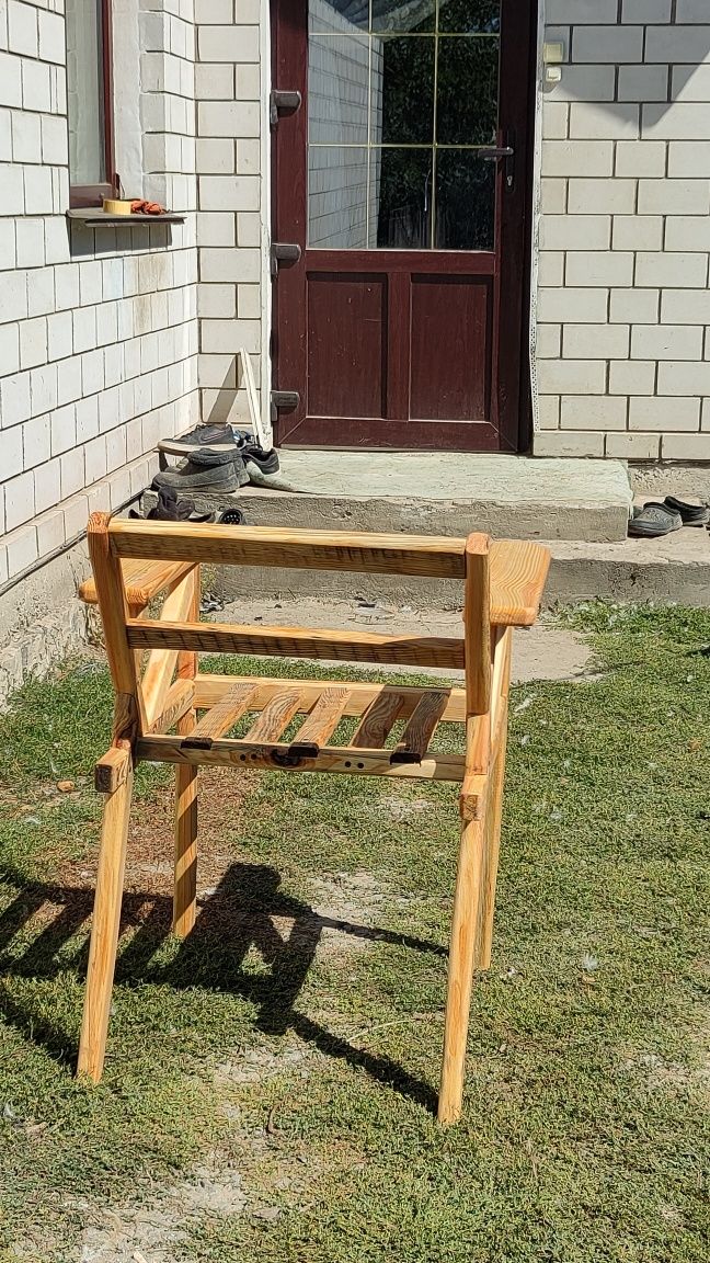 Крісло, лежак стілець власного виробництва