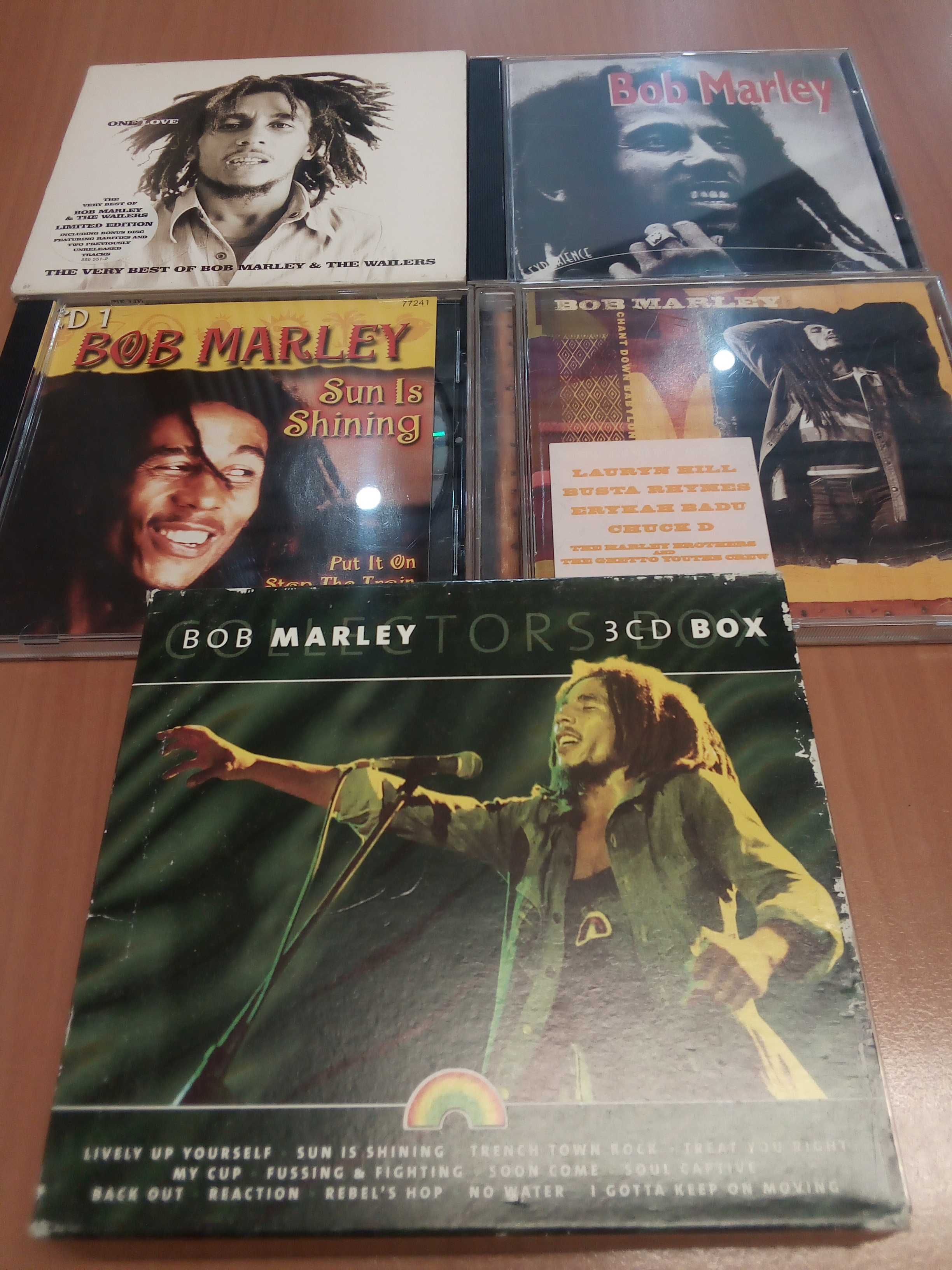 Coleção de 7 CD`s Bob Marley