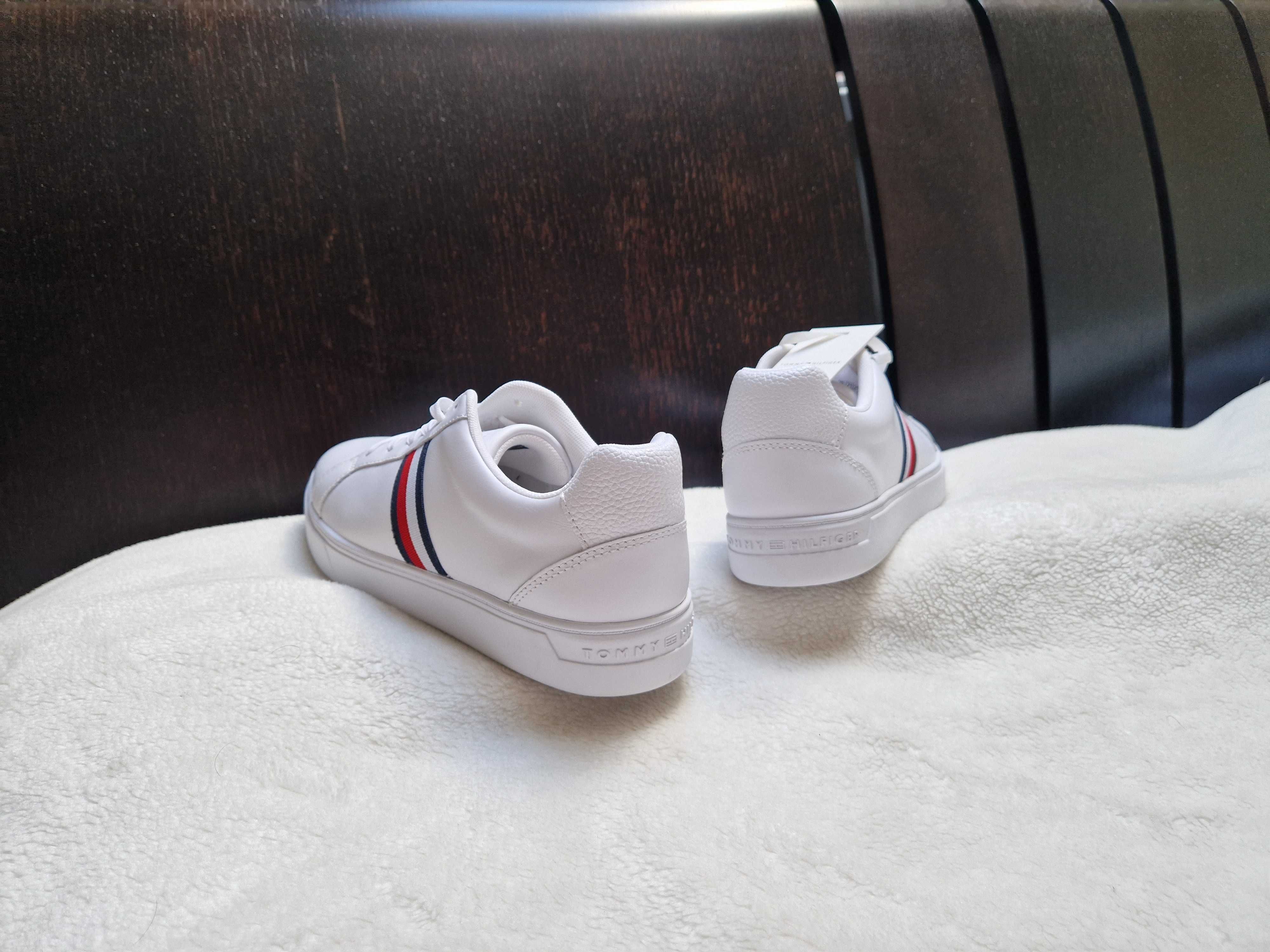 Nowe białe buty sportowe sneakersy damskie Tommy Hilfiger rozmiar 38
