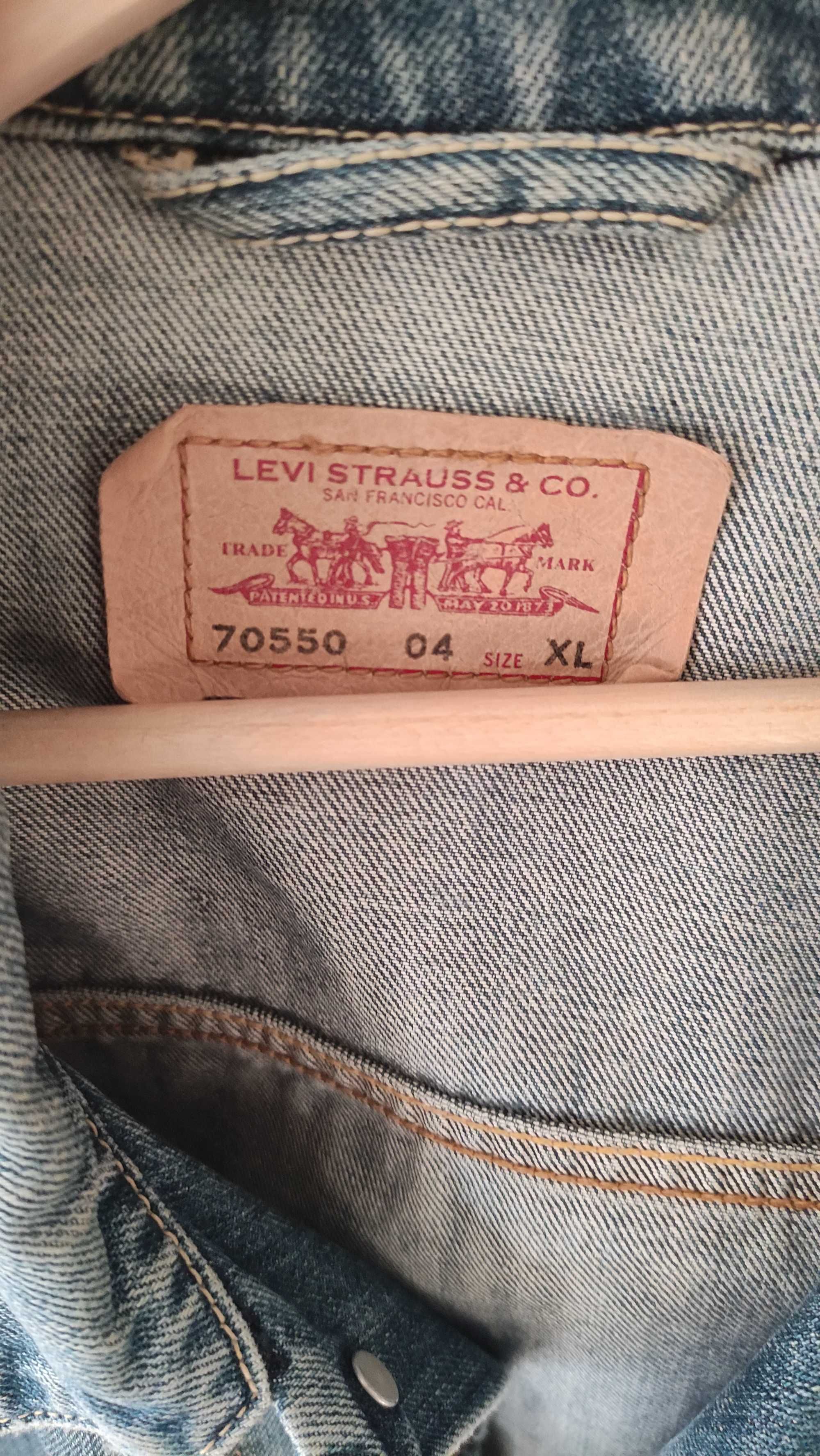 Blusão de ganga azul - Levi's Trucker - XL