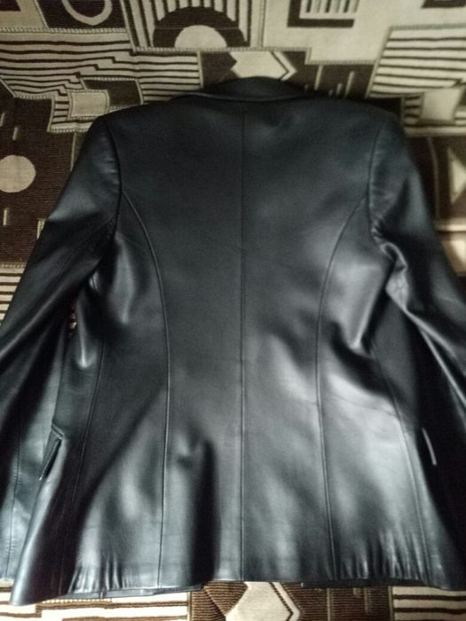 Кожаный пиджачек