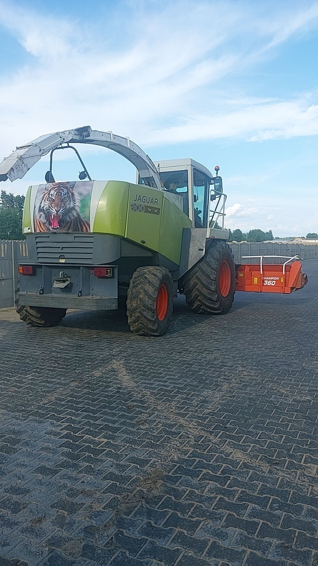 Sieczkarnia Claas jaguar 900.    nie krone john deere