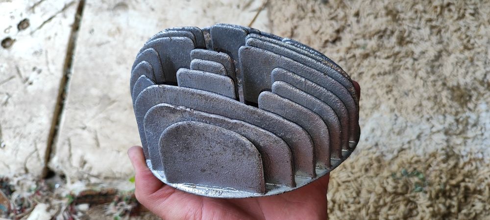 Głowica WFM 125 S01 oryginał WSK 125 dwuramówka okrągła jajko cylinder