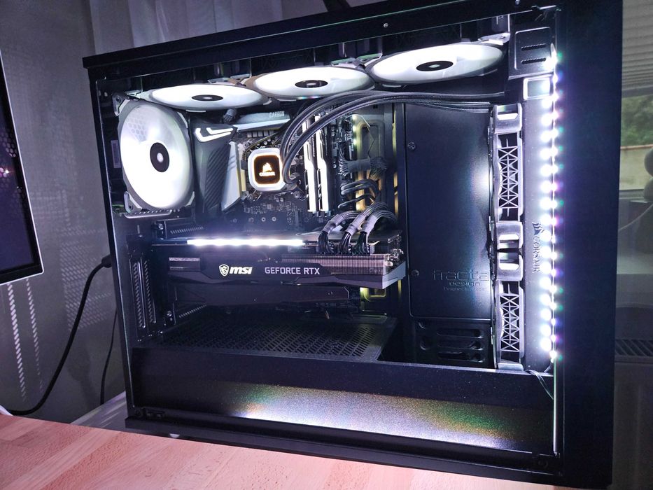 PC Intel i7-9700K / RTX 3080 / 32GB RAM RGB – gaming i praca, zadbany