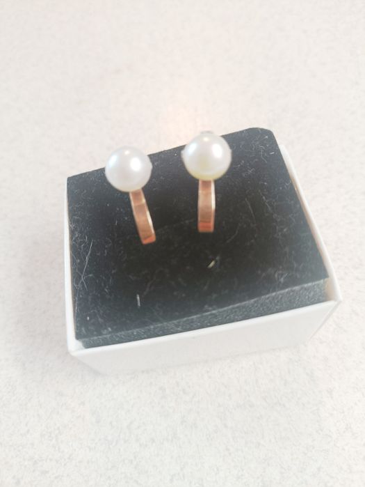 Колечко с жемчужинкой и серьги