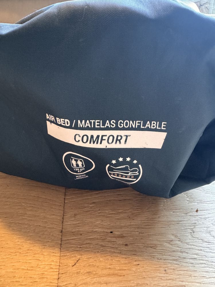 Materac 120x200 decathlon Queshua comfort pompowany