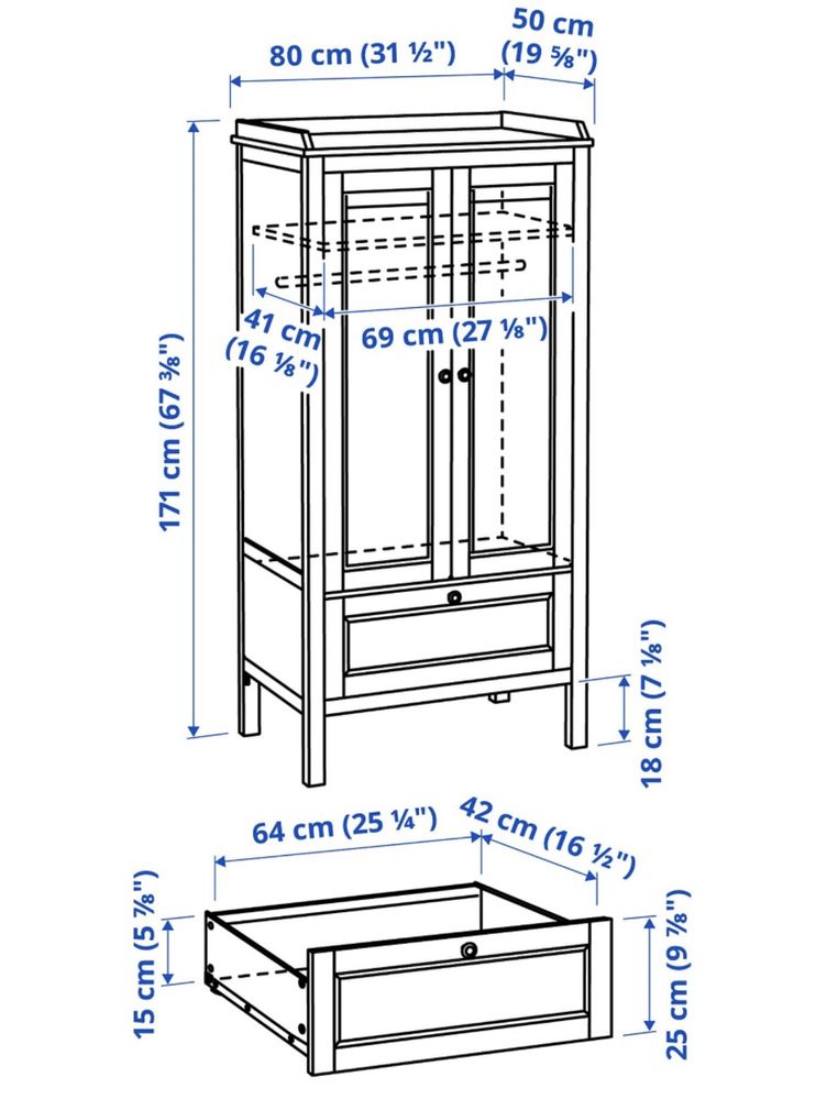 Шафа Ikea Sundvik