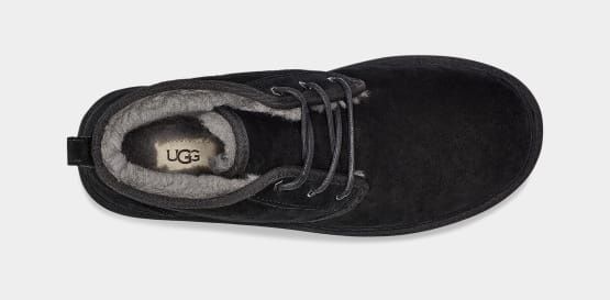 Чоловічі черевики на шнурівці угги UGG Australia Neumel Black Men