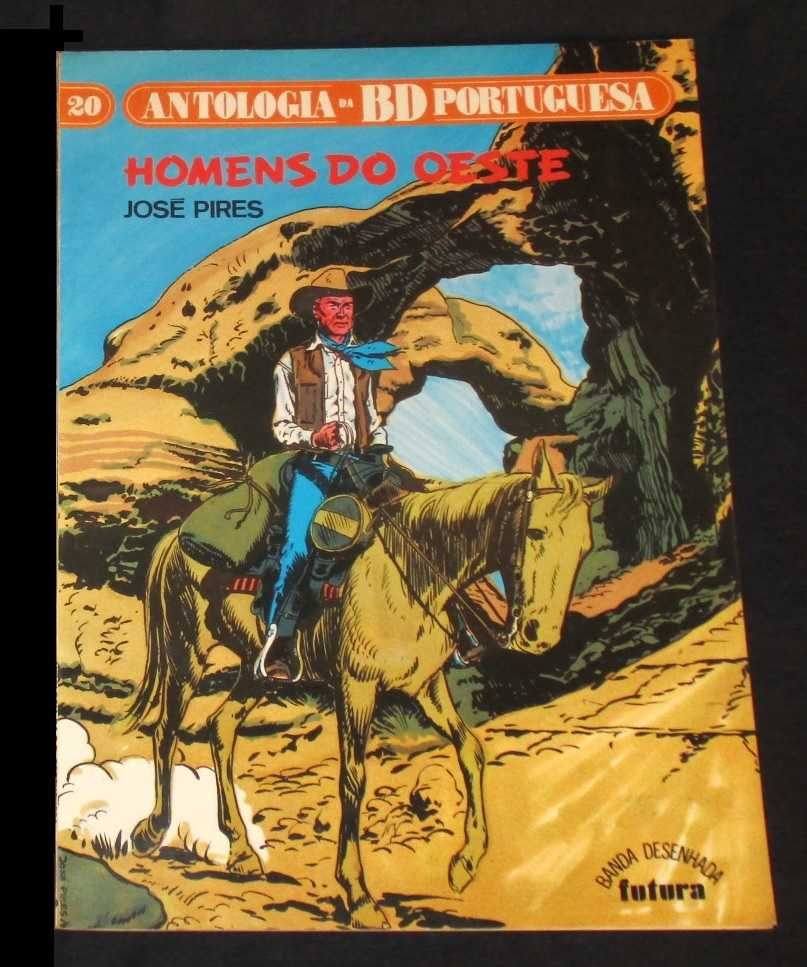 Livro Homens do Oeste Antologia da BD Portuguesa 20 Futura
