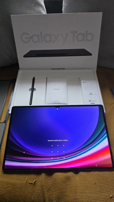IGUAL A NOVO Samsung Galaxy Tab S9 Ultra 256gb + 2 capas
