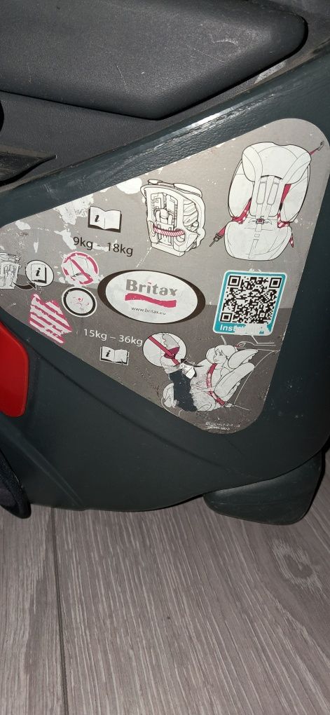 Автокрісло Britax 9-36 кг