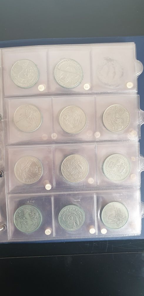 Coleção de moedas (65 moedas)