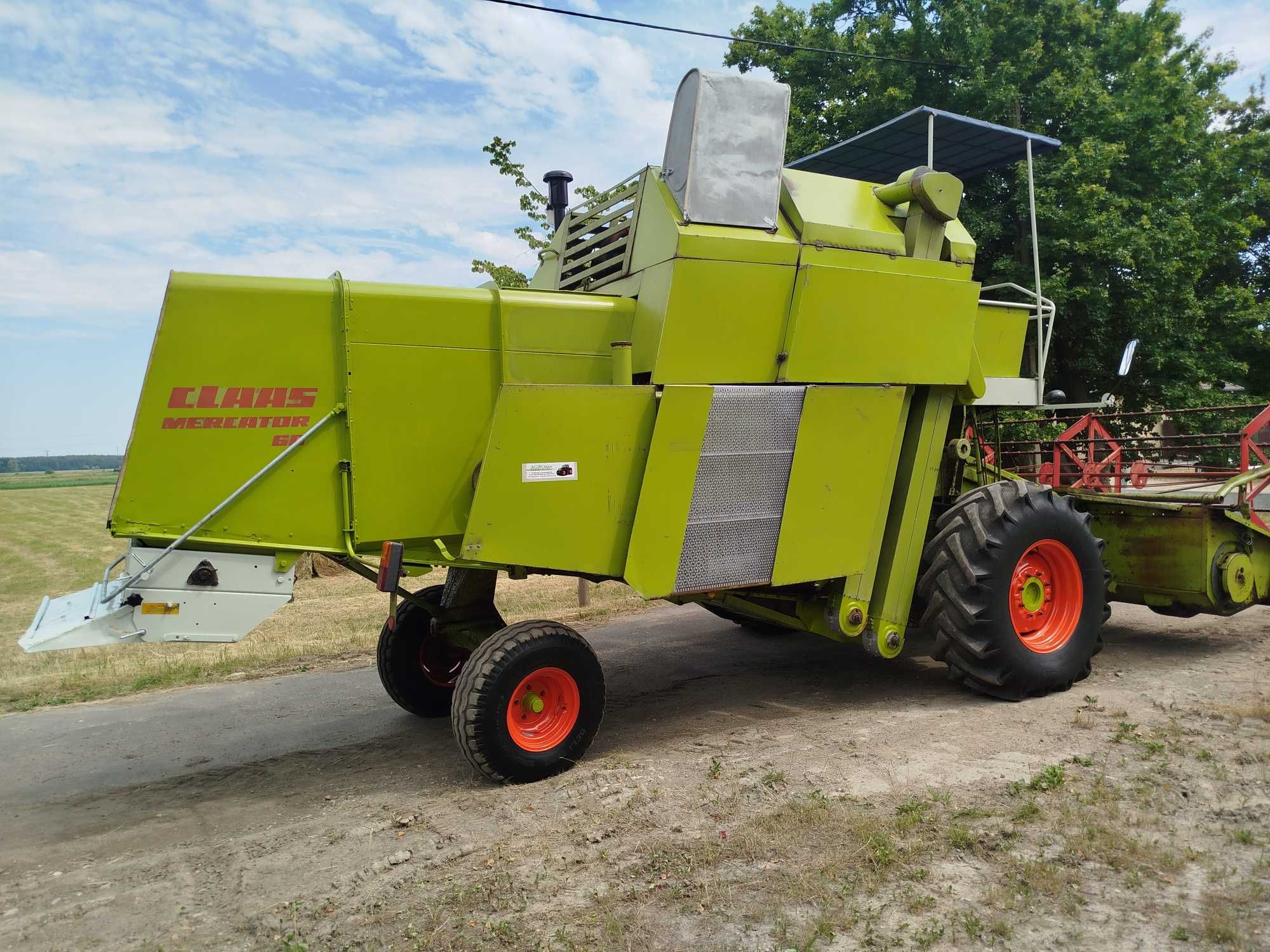 Claas Mercator 60, 3m, Perkins, sieczkarnia