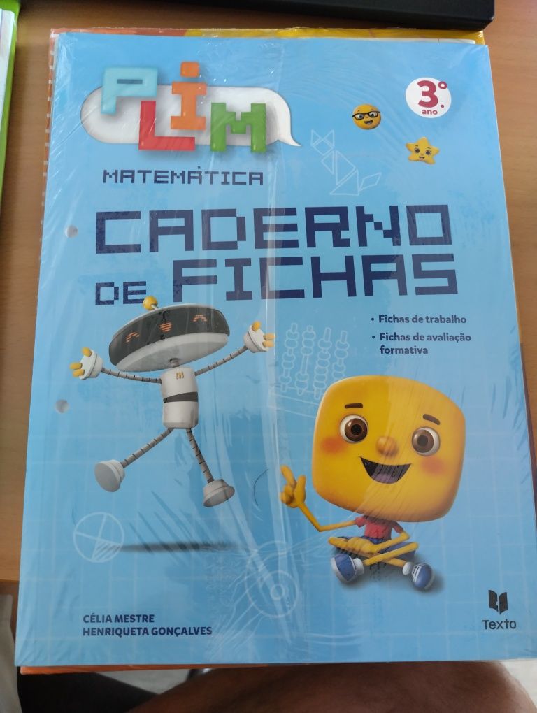 Caderno de fichas matemática 3 ano plim!