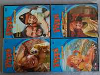 Pippi Langstrumpf DVD x 4: Pippi, Wśród piratów, Ucieczka, Powrót