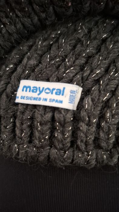 Gorro mayoral cinza escuro