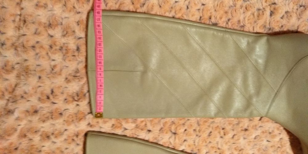 Чоботи жіночі, шкіряні