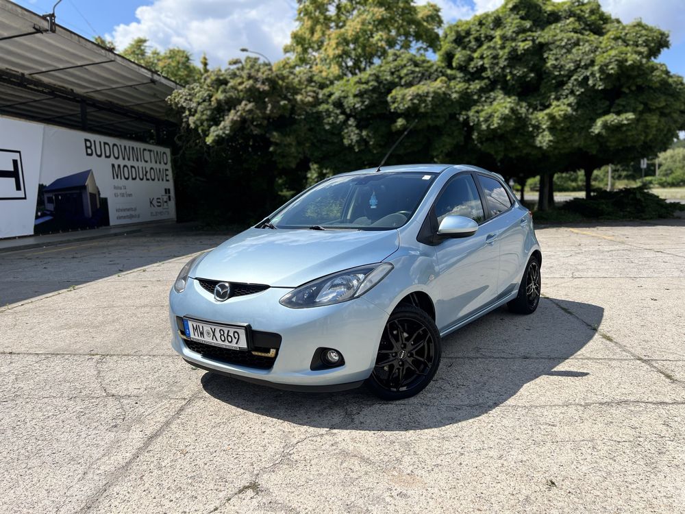 Mazda 2 • 1.5i • 5-drzwi • 2008r • Bogate wyposazenie •