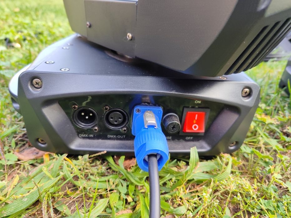 4 szt. Głowa Ruchoma 19x15W LED WASH ZOOM RGBW+ pokrowce