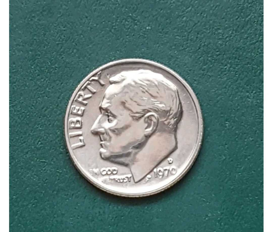 1970 Roosevelt Dime