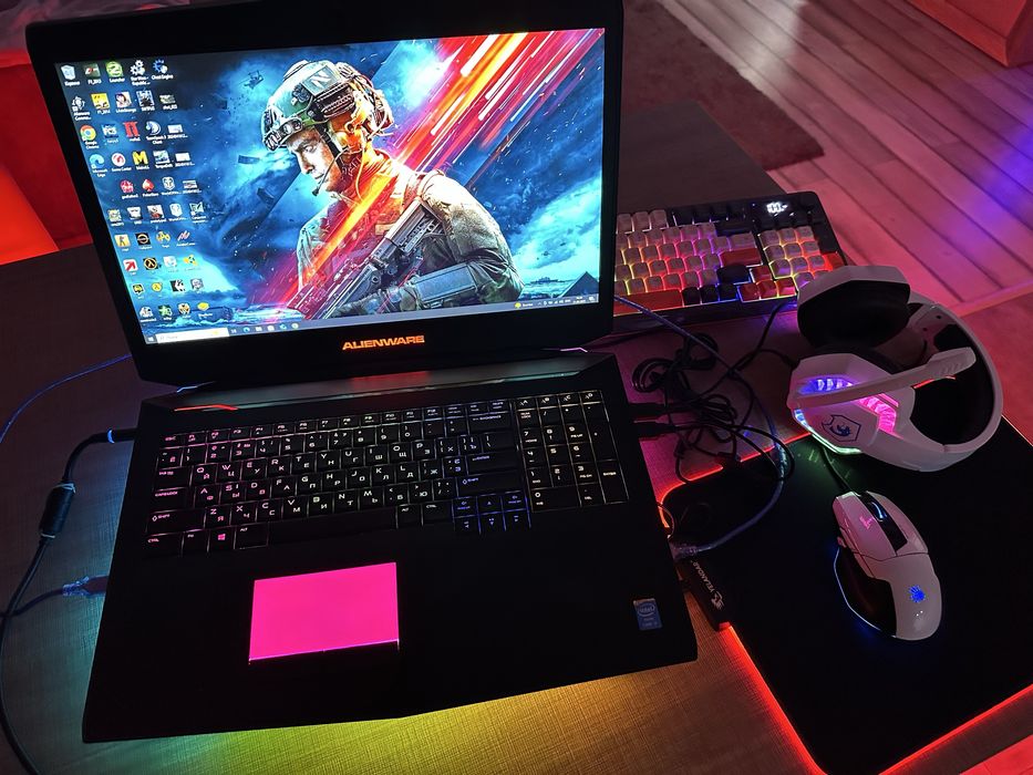 ‼️ЗСУ Скидки‼️ Игровой ноутбук Dell Alienware + игровые девайсы!