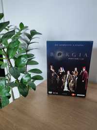 Filmy dvd kolekcja box Borgia angielski niemiecki kolekcja plakat