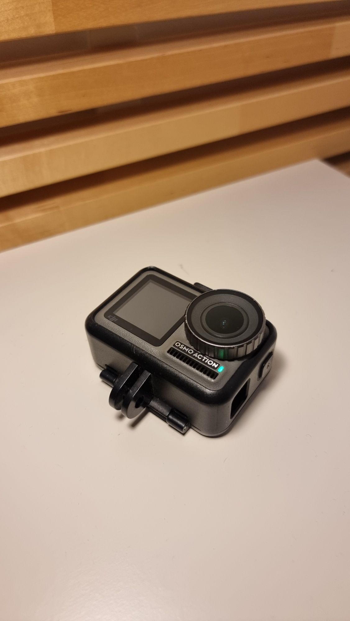 Dji osmo action camera, cartão de memoria sd e capa