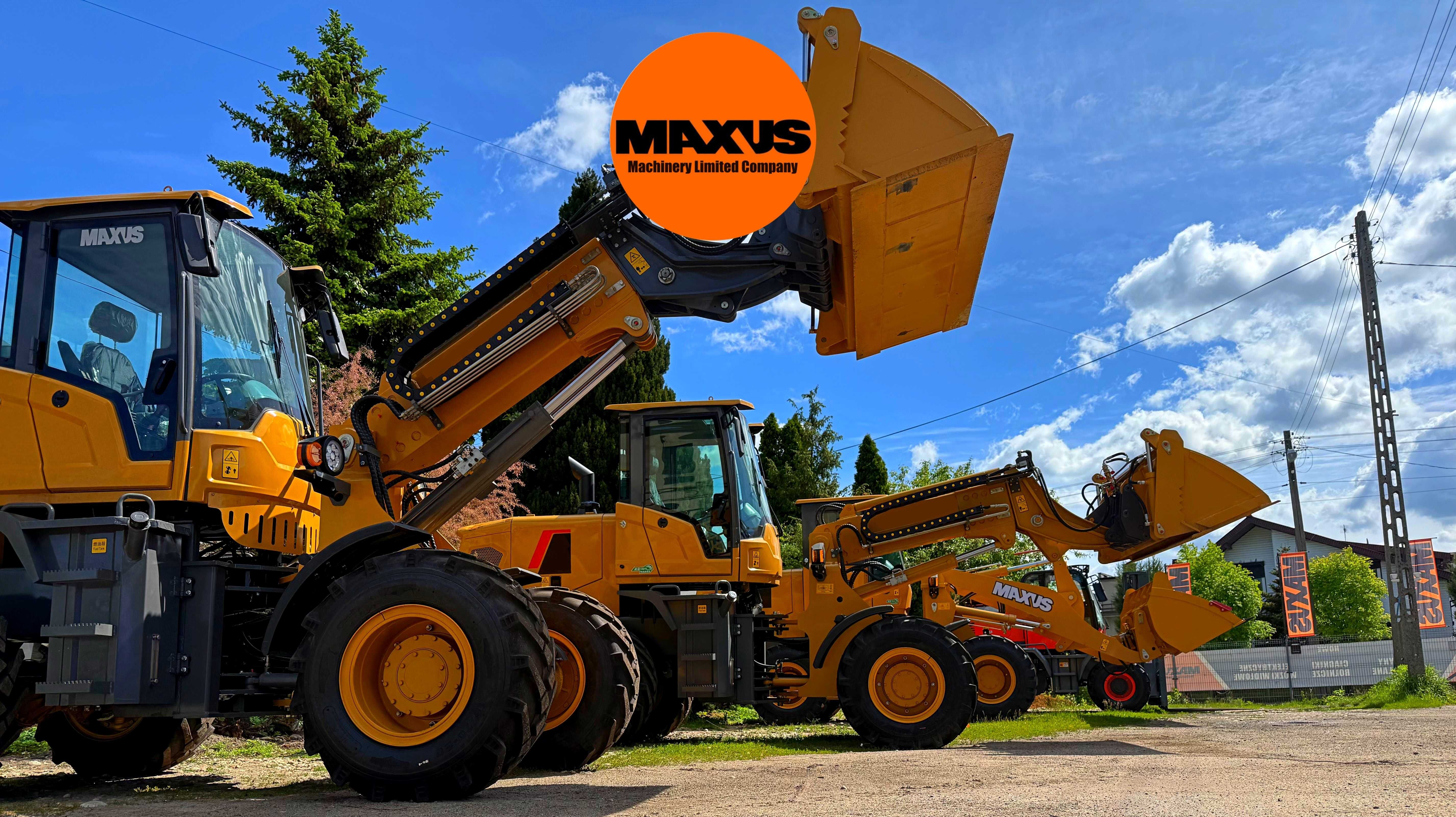 NOWY MAXUS 15000kg wózek widłowy CUMMINS Model 2025 rok