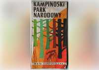Kampinowski Park Narodowy - mapa turystyczna - 1979 rok