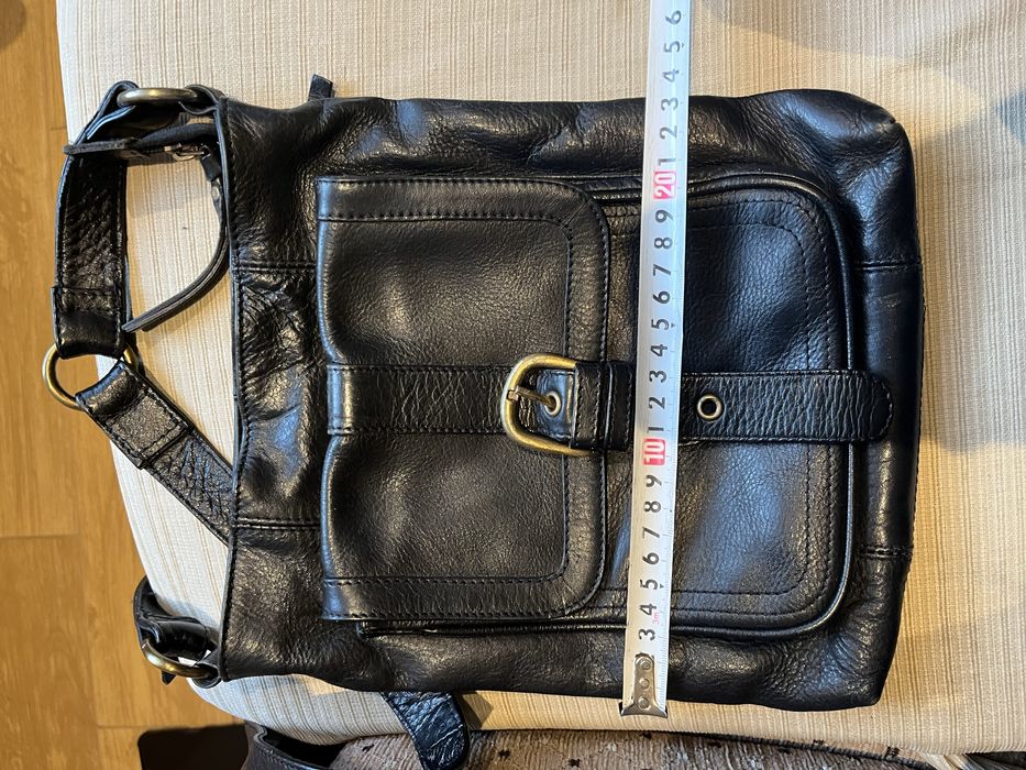 Listonoszka torebka skóra naturalna