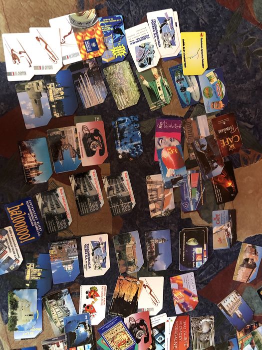 Karty telefoniczne kolekcja kart