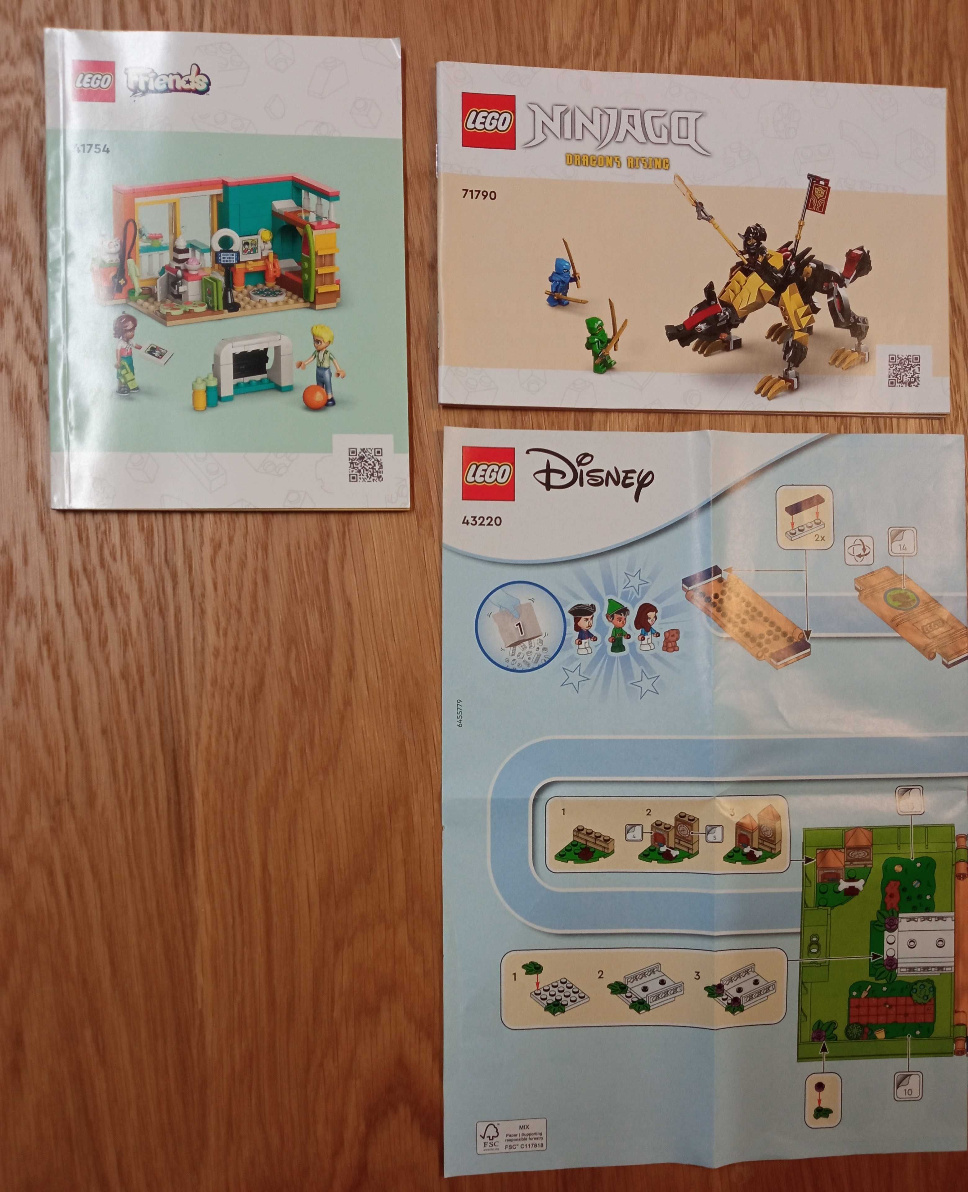 Instrukcje Lego : 41754, 43220, 71790