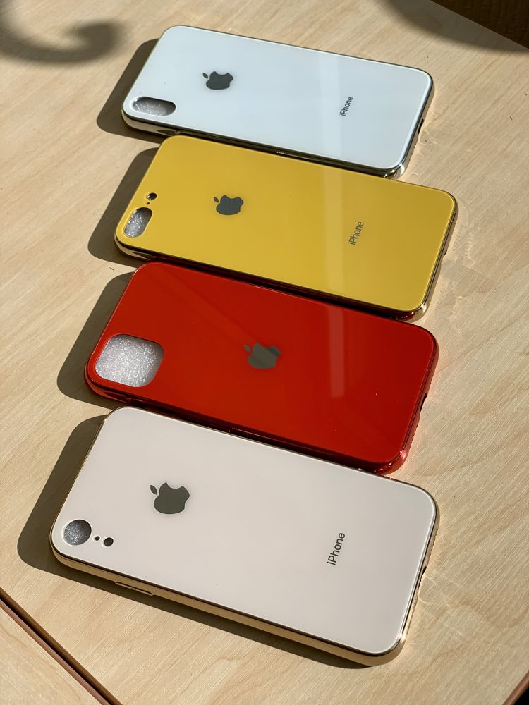 Скляні чохли на Apple iPhone Xs Max/Xs/11 чехол на x,11,12 pro