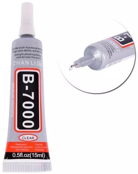 Клей для сенсорів і дисплеів силіконовий B7000, 15 ml