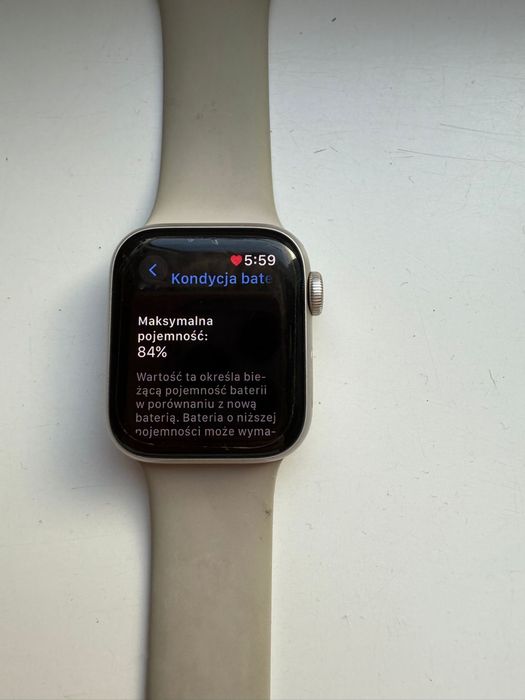 Zegar Apple watch se