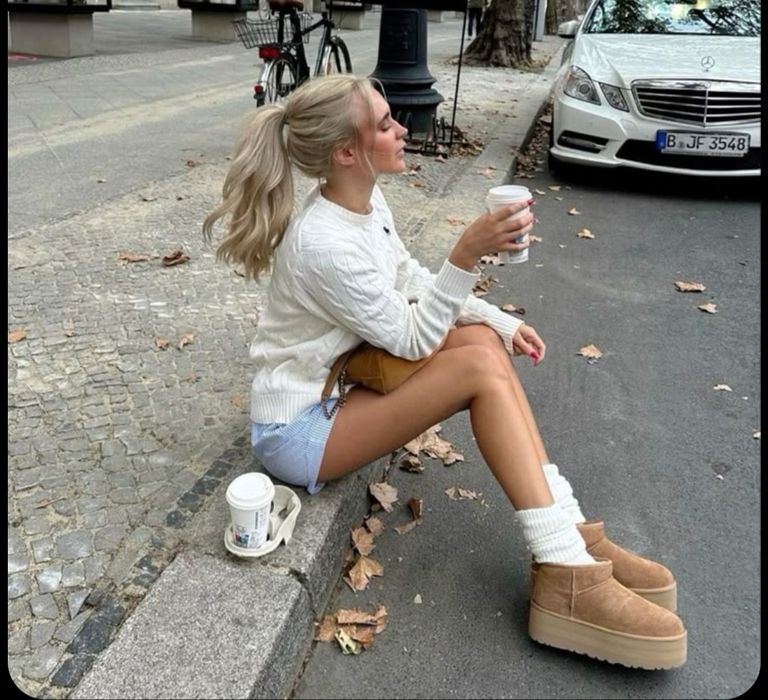 Buty Ugg ultra Classic platform Sniegowce