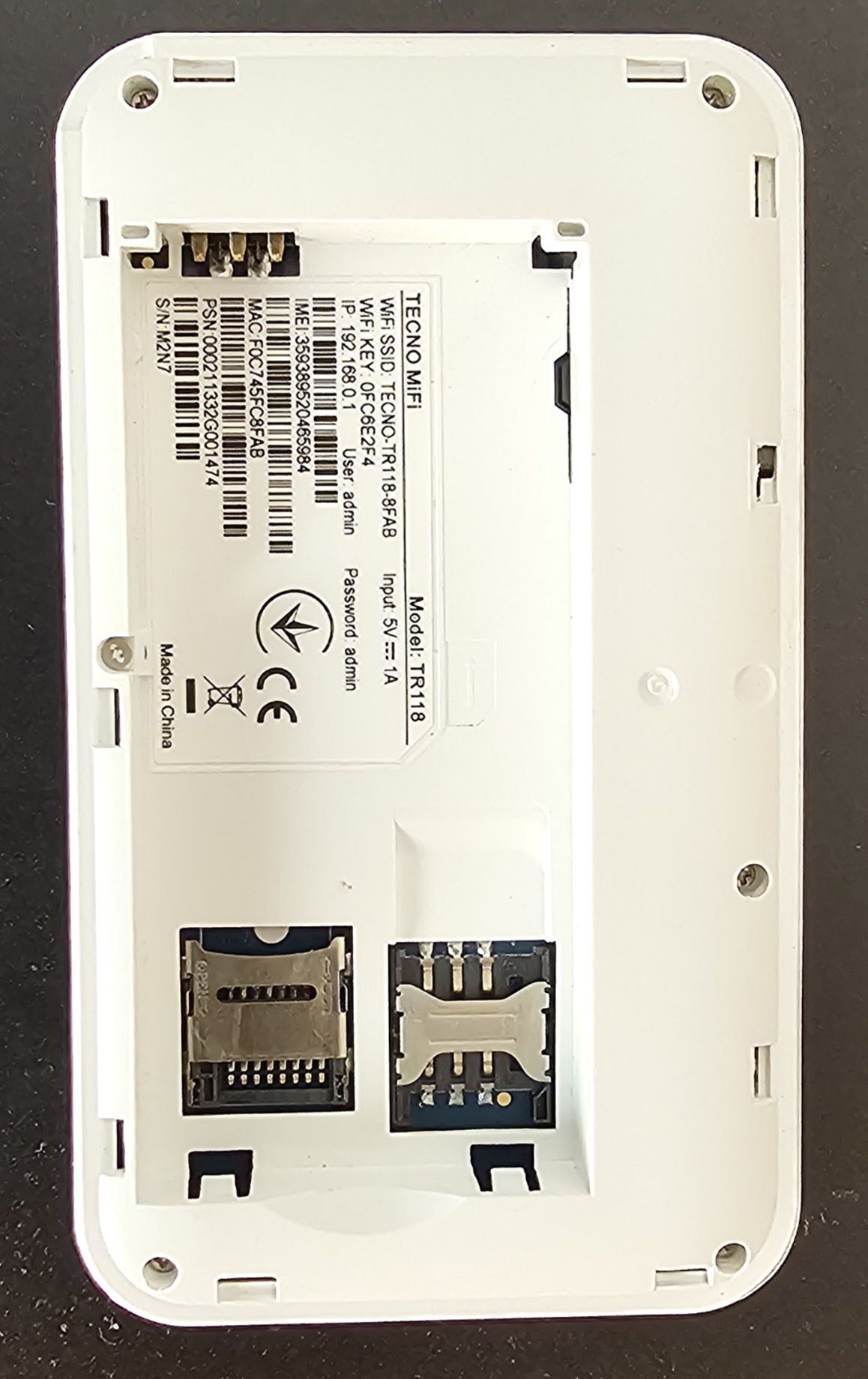 Продам модем мобильный Tecno TR118