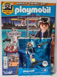 Magazyn PLAYMOBIL Policjant nurek  Wydanie specjalne 1