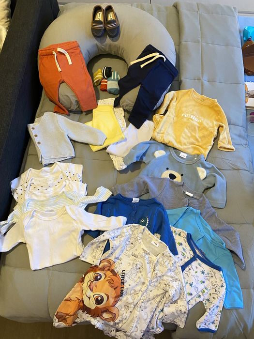 Lote roupa bebé 0/3 meses