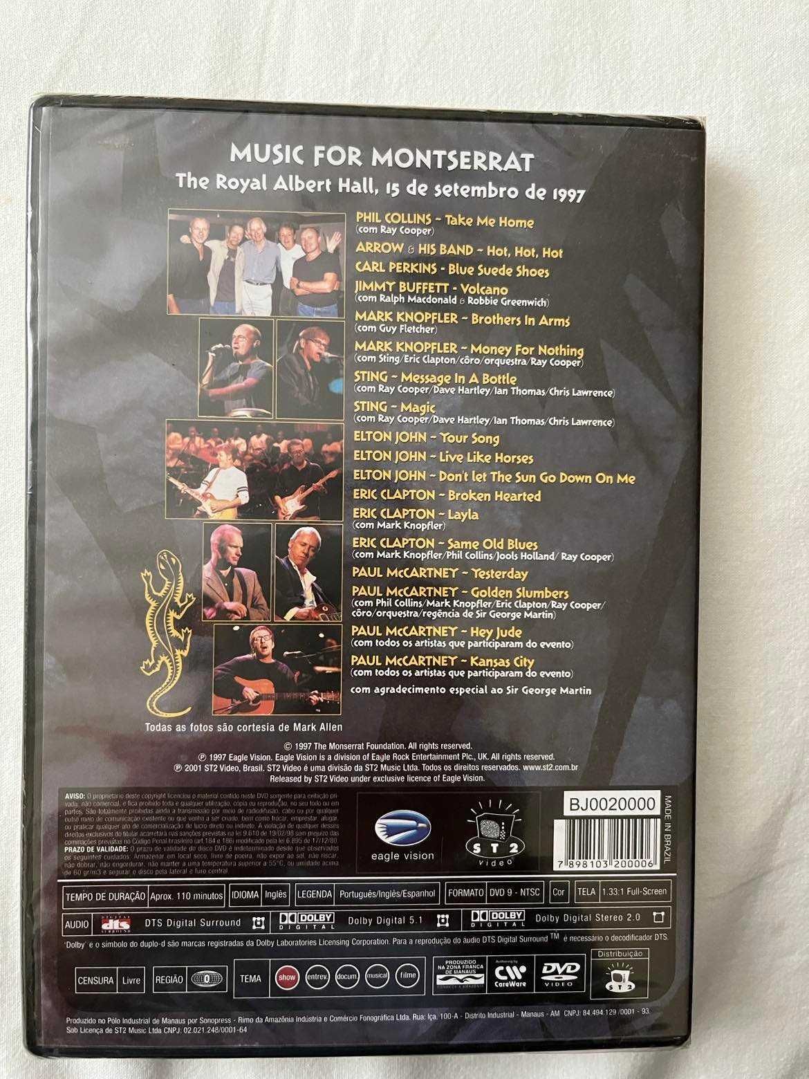 DVD - Music for Montserrat